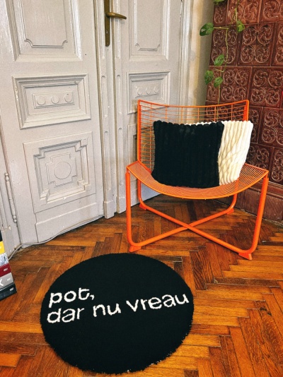 covoras rotund "pot, dar nu vreau" - Img 1