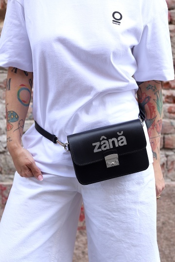 geanta piele argintiu "zana" - Img 5