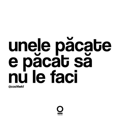 tricou unisex alb "unele pacate" - Img 2