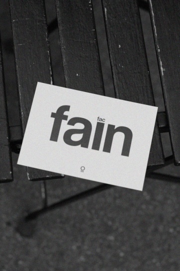 carte postala "fac fain"
