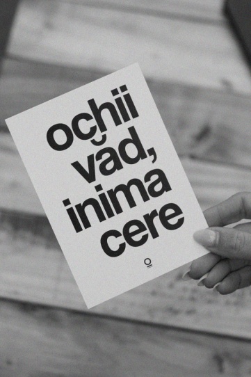 carte postala "ochii vad, inima cere"