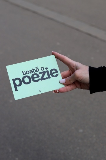 carte postala "toata o poezie"