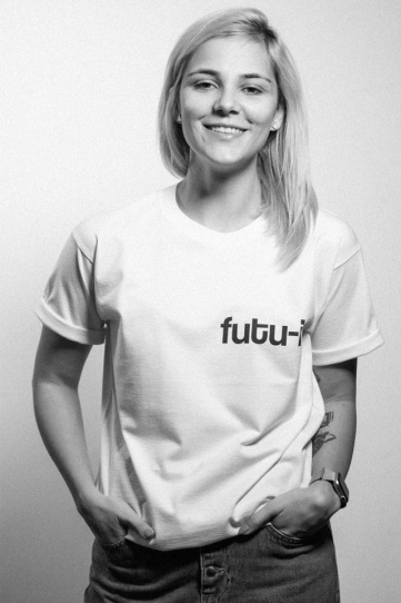 tricou unisex alb "futu-i" - Img 4
