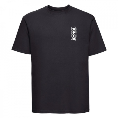tricou unisex negru "baga-mi-as" - Img 2