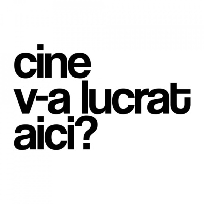 tricou unisex alb "cine v-a lucrat aici?" - Img 2