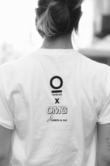 tricou unisex alb "pe dinafara sunt ok" - Tombabe x OMG Publishing Collab. - Img 3