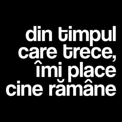 tricou unisex negru "din timpul" - Img 2