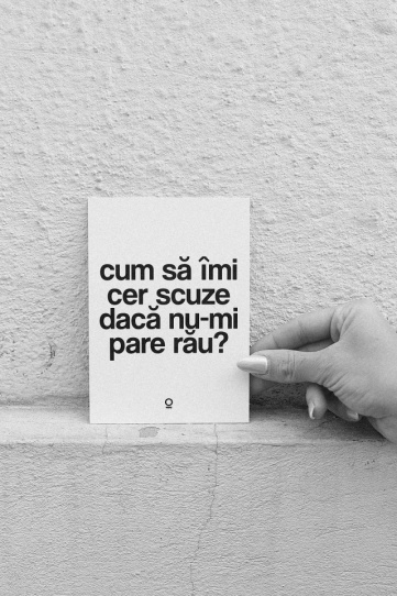 carte postala "cum sa imi cer scuze"