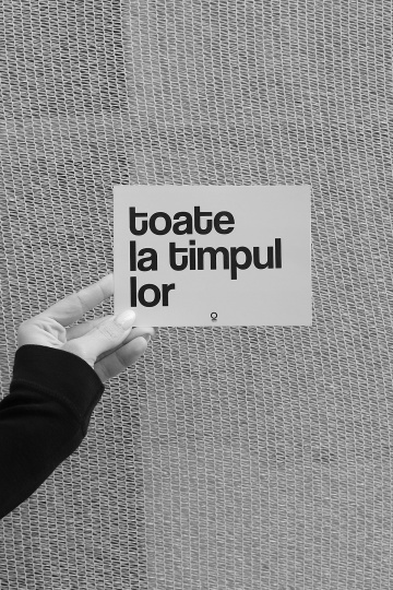 carte postala "toate la timpul lor"