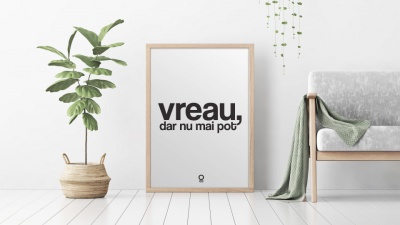 print "vreau, dar nu mai pot"