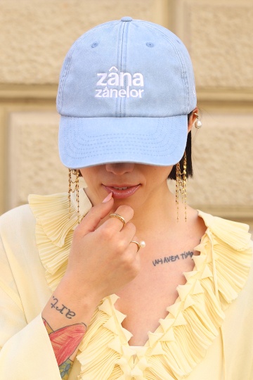 sapca unisex denim "zana zanelor"