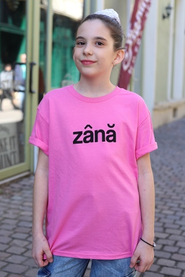 tricou unisex copii fuchsia "zana" - Img 2