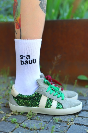 sosete unisex "s-a baut"