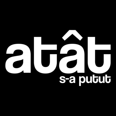 tricou unisex negru "atat s-a putut" - Img 2