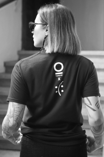tricou unisex negru "si daca altii ploua pe tine" - Img 2
