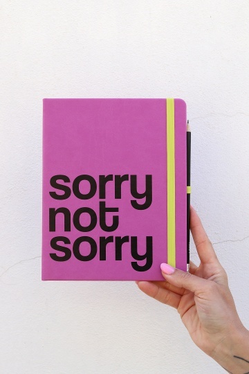 agenda "sorry not sorry"