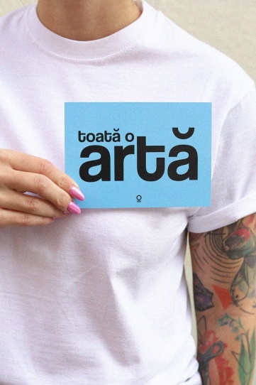 carte postala "toata o arta"