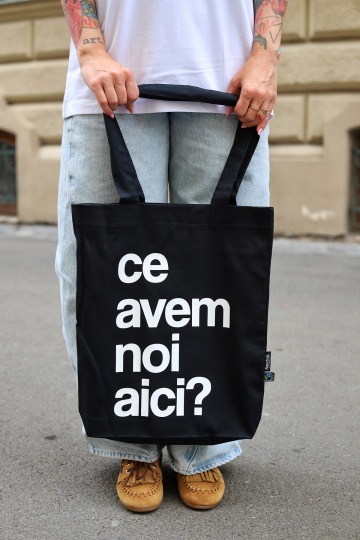 sacosa cu bretele lungi negru "ce avem noi aici?" - Img 2