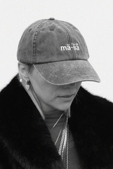 sapca unisex negru "ai de ma-sa"