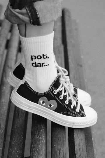 sosete unisex "pot, dar nu vreau"