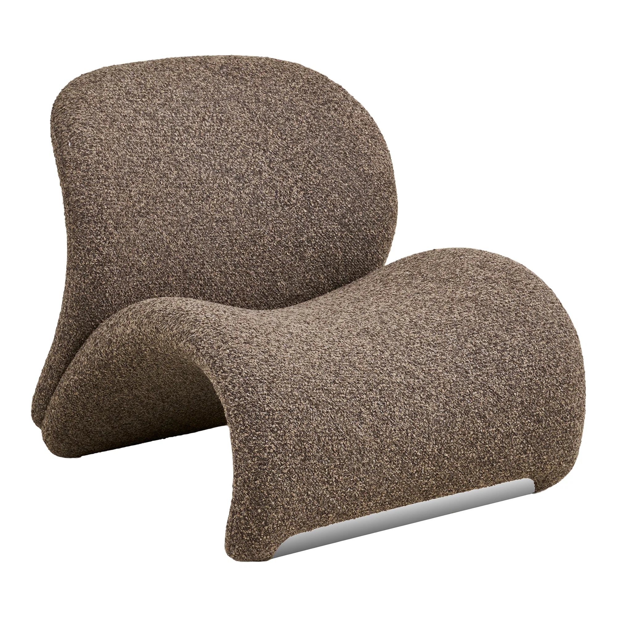 Sofia Lounge Chair Brown – eleganță scandinavă pentru orice interior