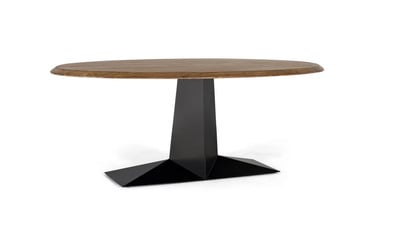 Masa de sufragerie Denia 200 cm din lemn masiv de salcâm – piesa centrală care aduce eleganță naturală în orice dining
