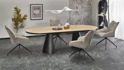 Masa dining extensibilă Giacomo 180-240 cm – combinația perfectă dintre eleganță, funcționalitate și design modern