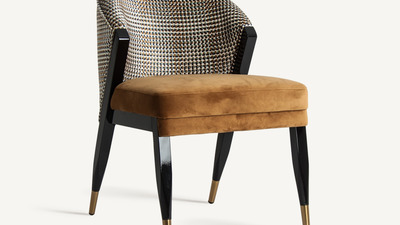 Scaunul Brillon – eleganță, confort și design exclusivist pentru dining și interioare premium