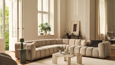 Familia Lupine de la Micadoni – canapele, colțare și paturi cu design contemporan și confort premium