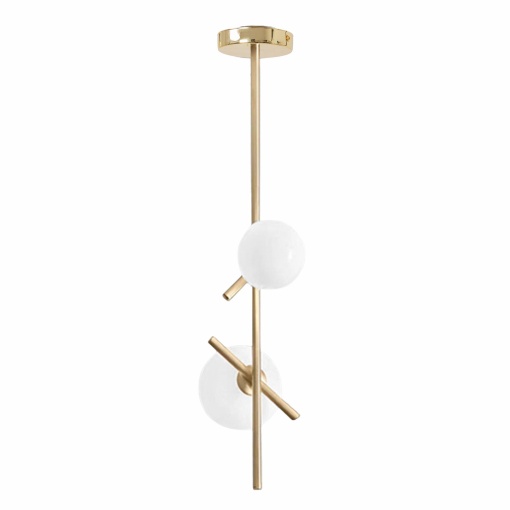 Lampă suspendată APP1666-2CP Gold