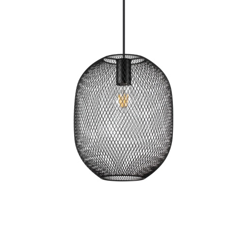 PENDUL NET SP1 D24, NEGRU, DIN METAL, STIL MODERN