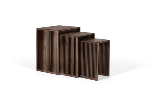 SET 3 MASUTE ,STIL CLASIC, LEMN DE TEC RECICLAT, ARTIM GROUP SELECTION