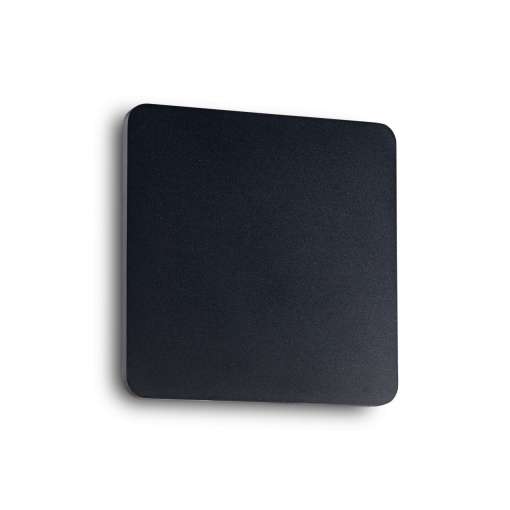 APLICA COVER AP D20 SQUARE, NEGRU, DIN ALUMINIU, STIL MODERN