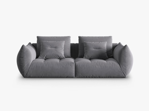 CANAPEA BLOOM, 3 LOCURI, 232 CM, DIVERSE CULORI SI MATERIALE, DESIGN DEOSEBIT