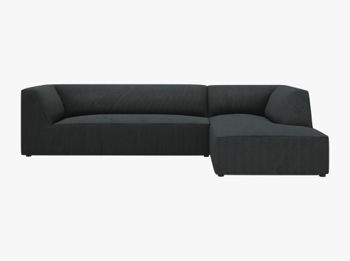 COLTAR MODULAR RUBY, DREAPTA, 4 LOCURI, 273 CM, DIVERSE CULORI SI MATERIALE, DESIGN DEOSEBIT