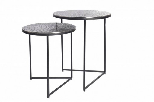 SET 2 MASUTE DE CAFEA, ELEMENTS, DIN METAL, COD 43494, REALIZATE MANUAL