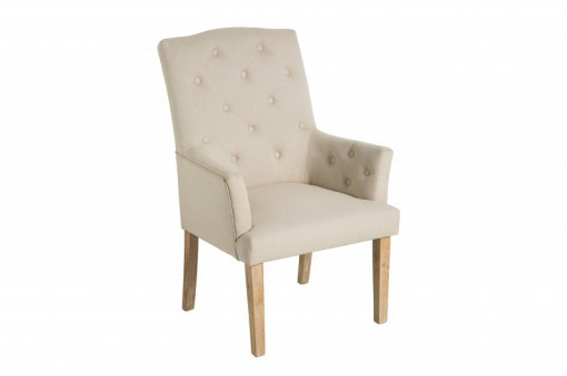 SET 2 SCAUNE CU BRATE LONG ISLAND BEJ 38785 DESIGN MODERN
