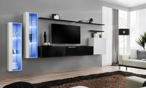 SET LIVING MODULAR CU LED SWITCH 11, WS SW11, STIL MODERN, ASM