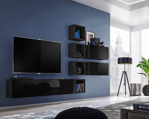 SET MODULAR LIVING BLOX VII, ZZ BX7, STIL MODERN, ASM