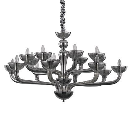 CANDELABRU EXCLUSIVIST CASANOVA SP16, FUMURIU, DESIGN MODERN, IDEAL LUX