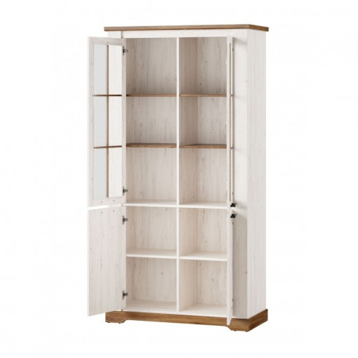 DULAP/VITRINA COUNTRY 4D 12 DIN FURNIR DESIGN CLASIC RUSTIC VLD