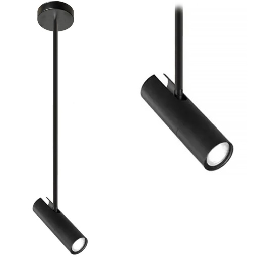 Lampă de tavan modernă LED neagra APP608-1C