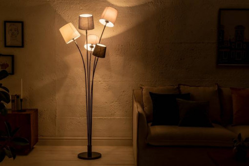 LAMPADAR, LEVELS MULTICOLOR, 176CM, DIN METAL SI IN, COD 40745