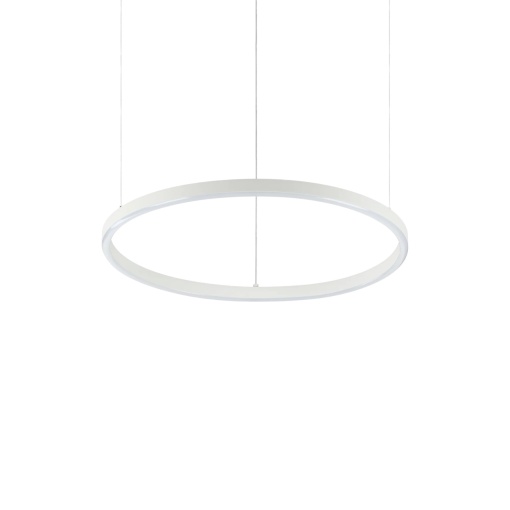 LUSTRA ORACLE SLIM ROUND SP D050, ALB MAT, DIN ALUMINIU SI POLICARBONAT, STIL MODERN