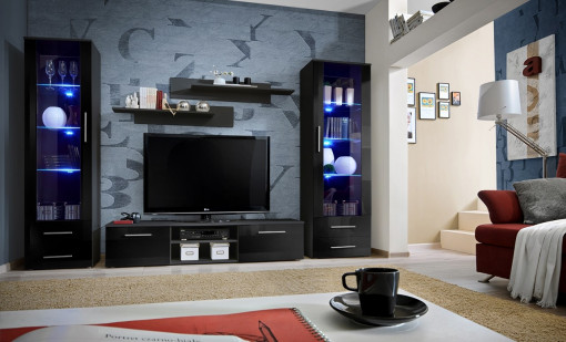 SET LIVING MODULAR CU LED GALINO C 23 ZZ GC STIL MODERN ASM