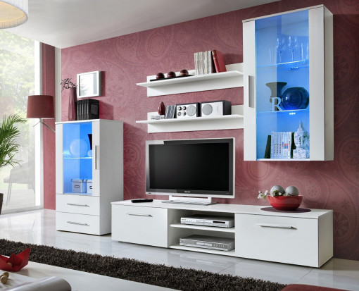 SET LIVING MODULAR CU LED GALINO J 28 WW GJ STIL MODERN ASM