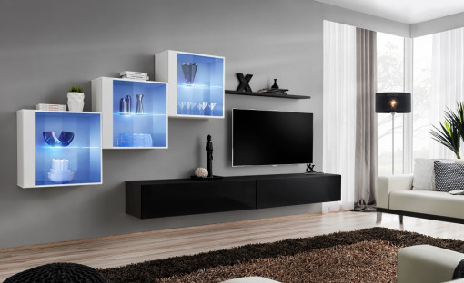 SET LIVING MODULAR CU LED SWITCH XX 26 WS SW20 STIL MODERN ASM