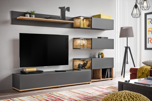 SET MODULAR LIVING SILK, CU ILUMINARE, LED, ANWT SK, STIL MODERN, ASM
