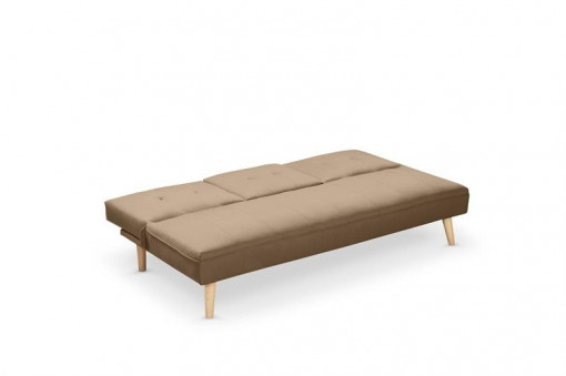 SOFA BACON BEJ CU TAPITERIE DIN TEXTIL STIL MODERN HALMAR