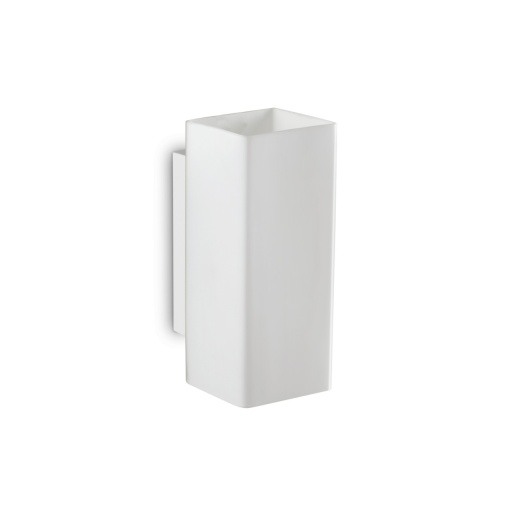 APLICA PAUL AP2 SQUARE, ALB, DIN STICLA, STIL MODERN